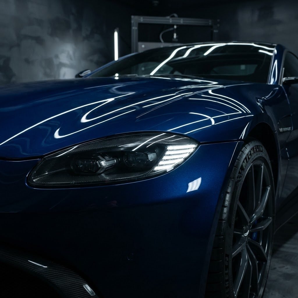 Compartimiento del motor limpio — Pili Car Detailing